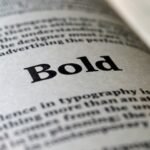 The Power of Bold Typography: Making a Statement with Your Words