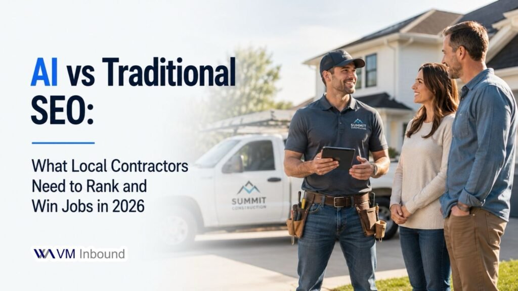 AI vs Traditional SEO What Local Contractors Need to Rank and Win Jobs in