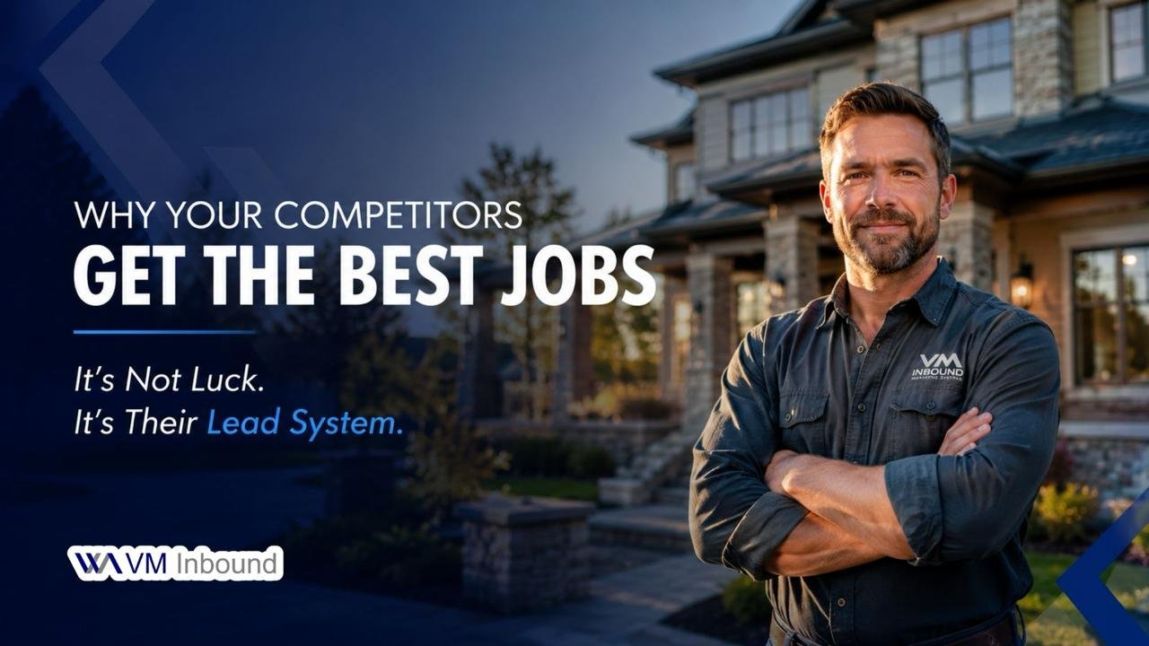 Why Your Competitors Are Getting the Best Jobs (Hint It’s Not Luck, It’s Their Lead System)