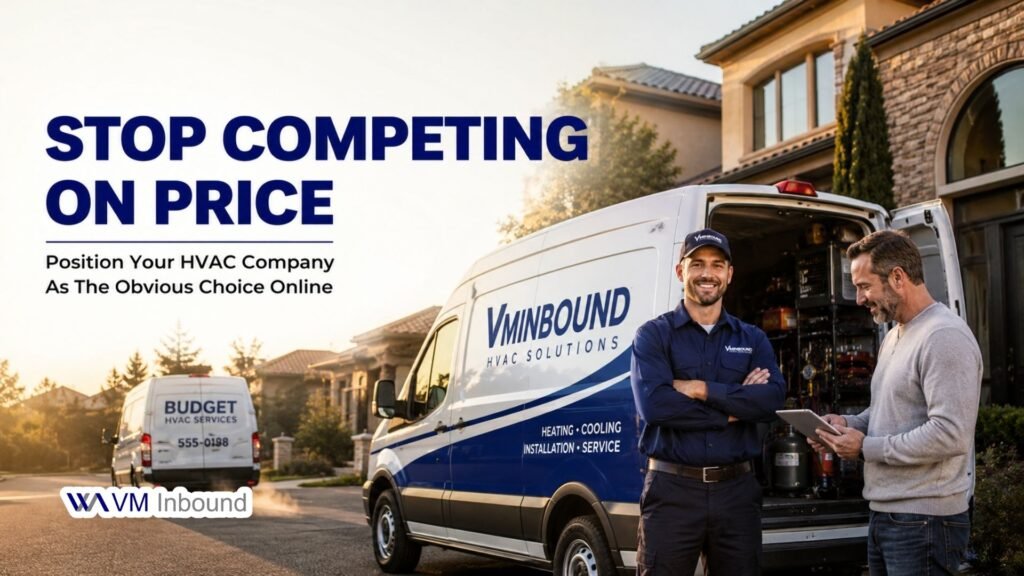 Stop Competing On Price Position Your HVAC Company As The “Obvious Choice” Online
