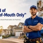 The End of “Word-of-Mouth Only” How Smart Contractors Build Predictable Job Pipelines
