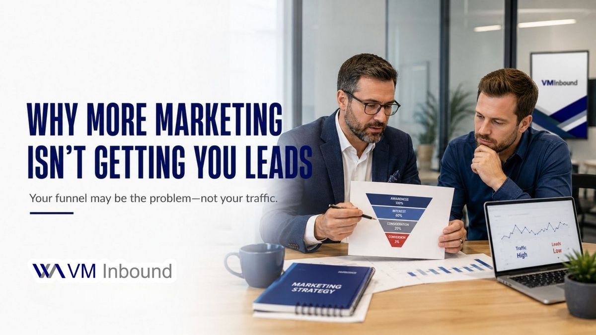 Why More Marketing Isn’t Getting You Leads