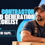 The Contractor Lead Generation Checklist
