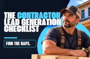 The Contractor Lead Generation Checklist